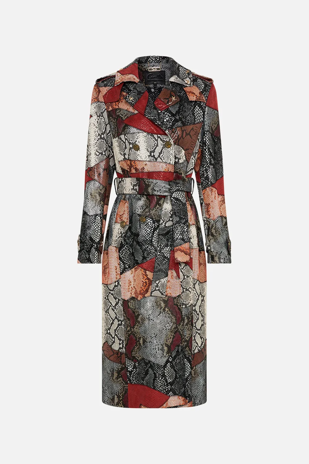 LEATHER TRENCH COAT BOSS OF THE BRUMBIES