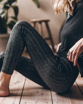 Legging The Sparkly Ribbed