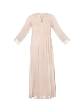 Lightweight Fidex Cotton Dress - Pink Blush