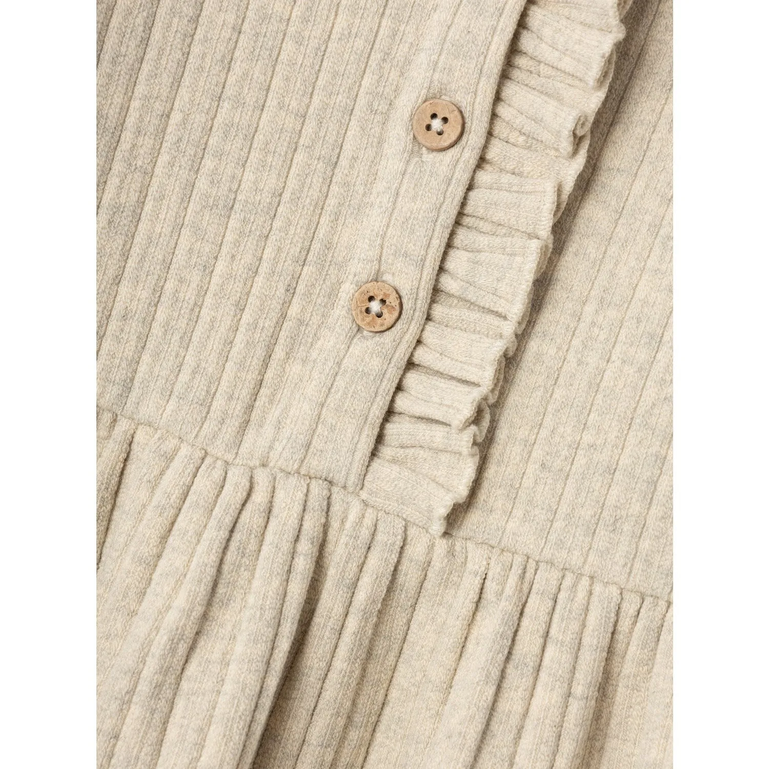 Lil'Atelier Bleached Sand Niva Dress
