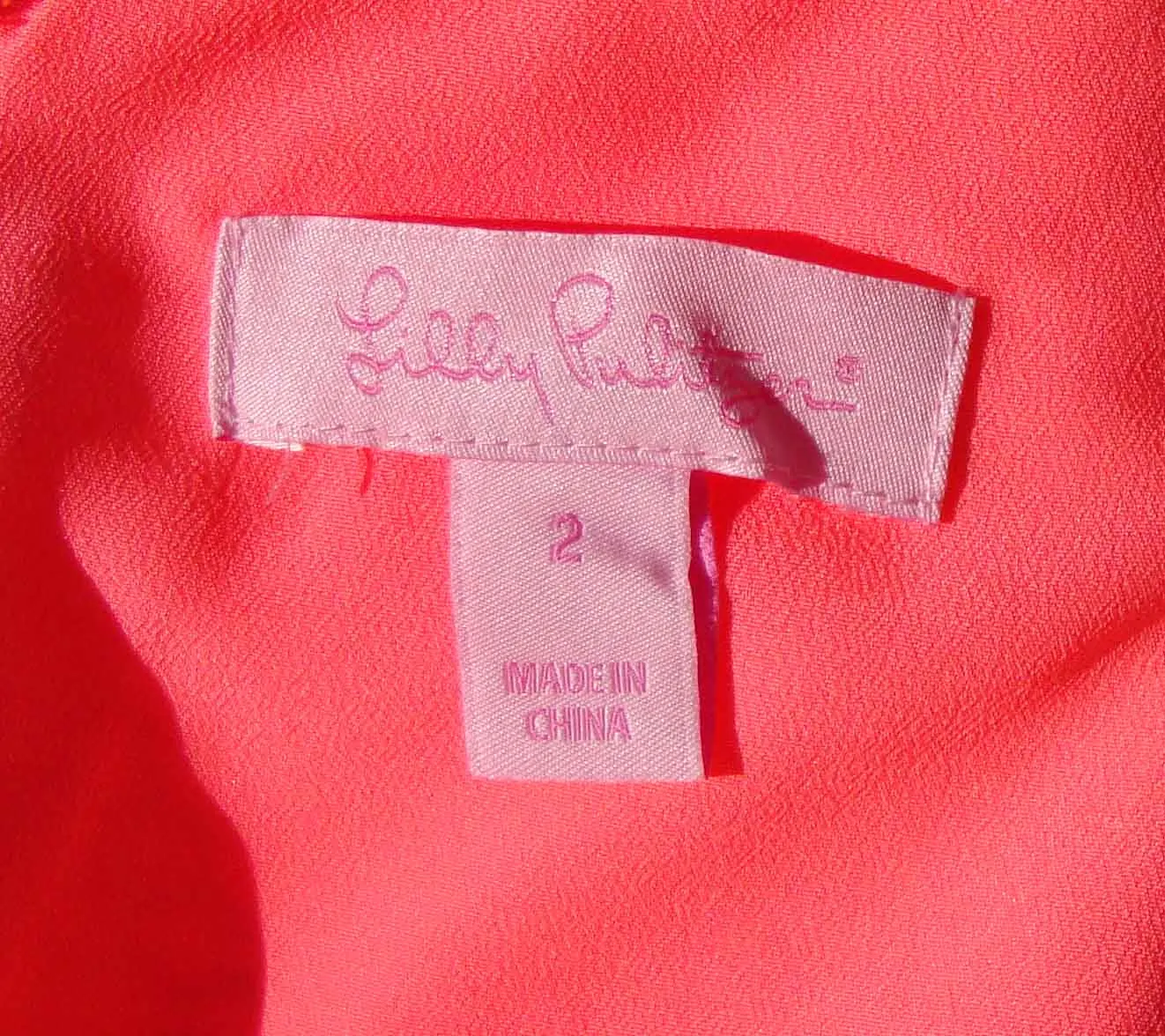 Lilly Pulitzer Pink Mini Dress Cotton Pique S
