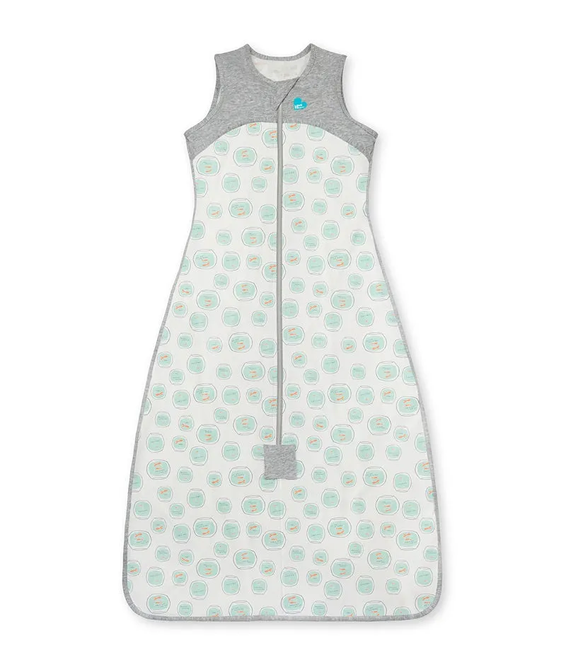 Love To Dream Organic Cotton Sleep Bag 0.2 TOG - Fishbowl White