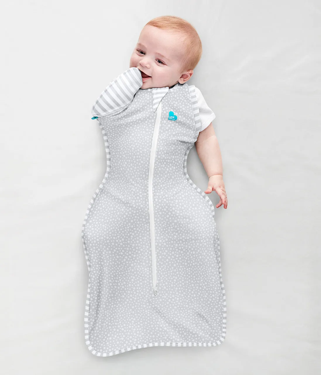 Love To Dream Swaddle Up Transition Bag 1.0 Tog Original Bamboo Grey