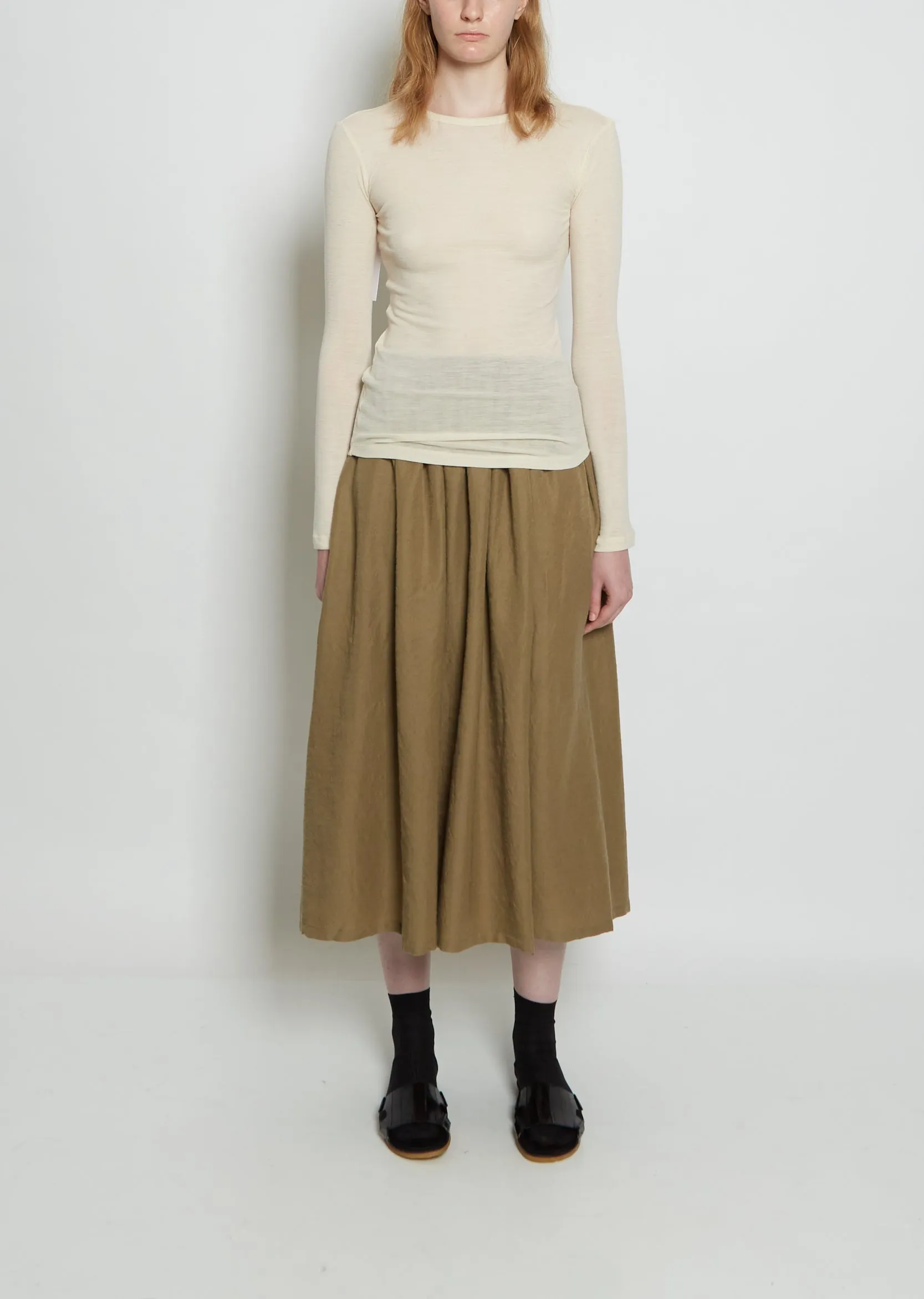 Luna Wool Long Sleeve — Natural