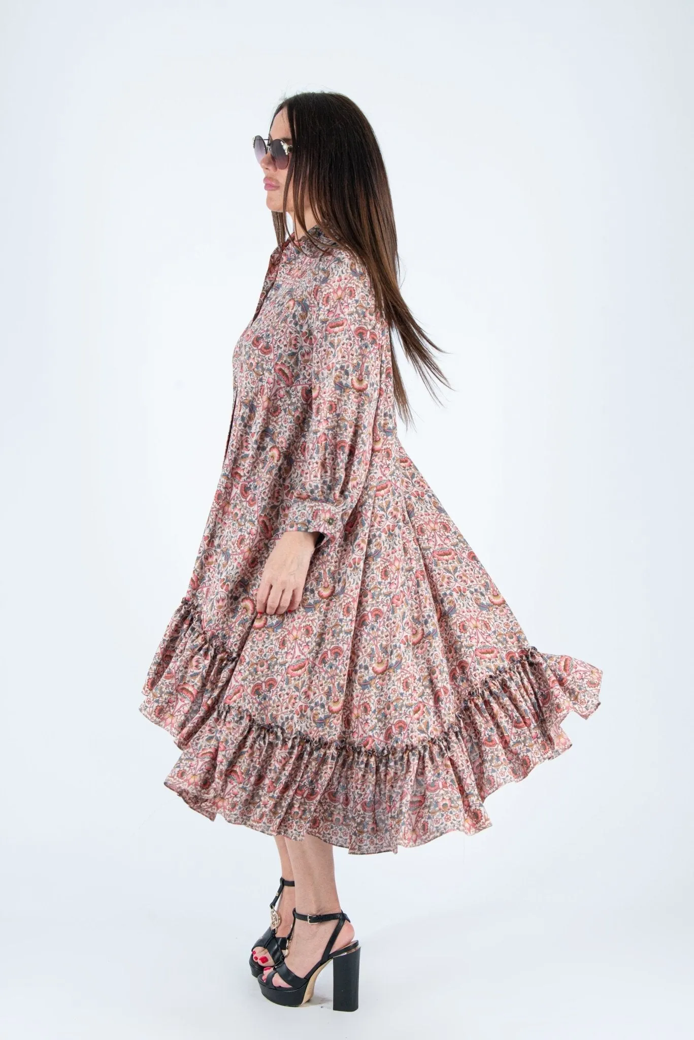 MARTINA Floral Shirtdress ON SALE