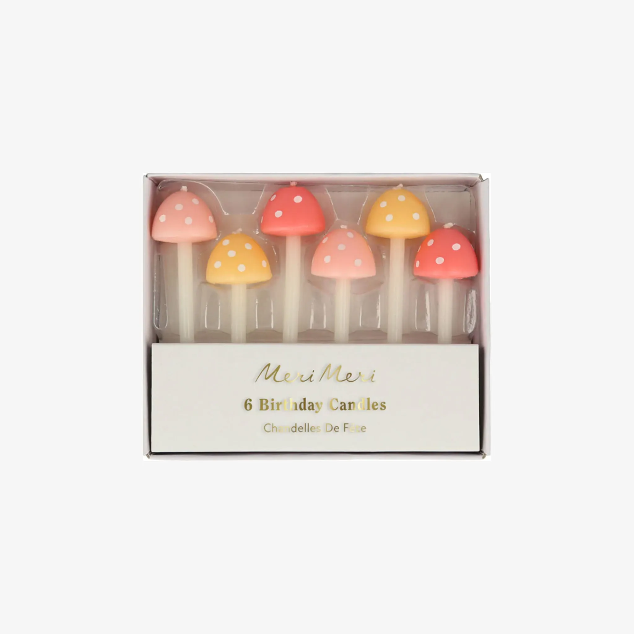 Meri Meri Mushroom Birthday Candles