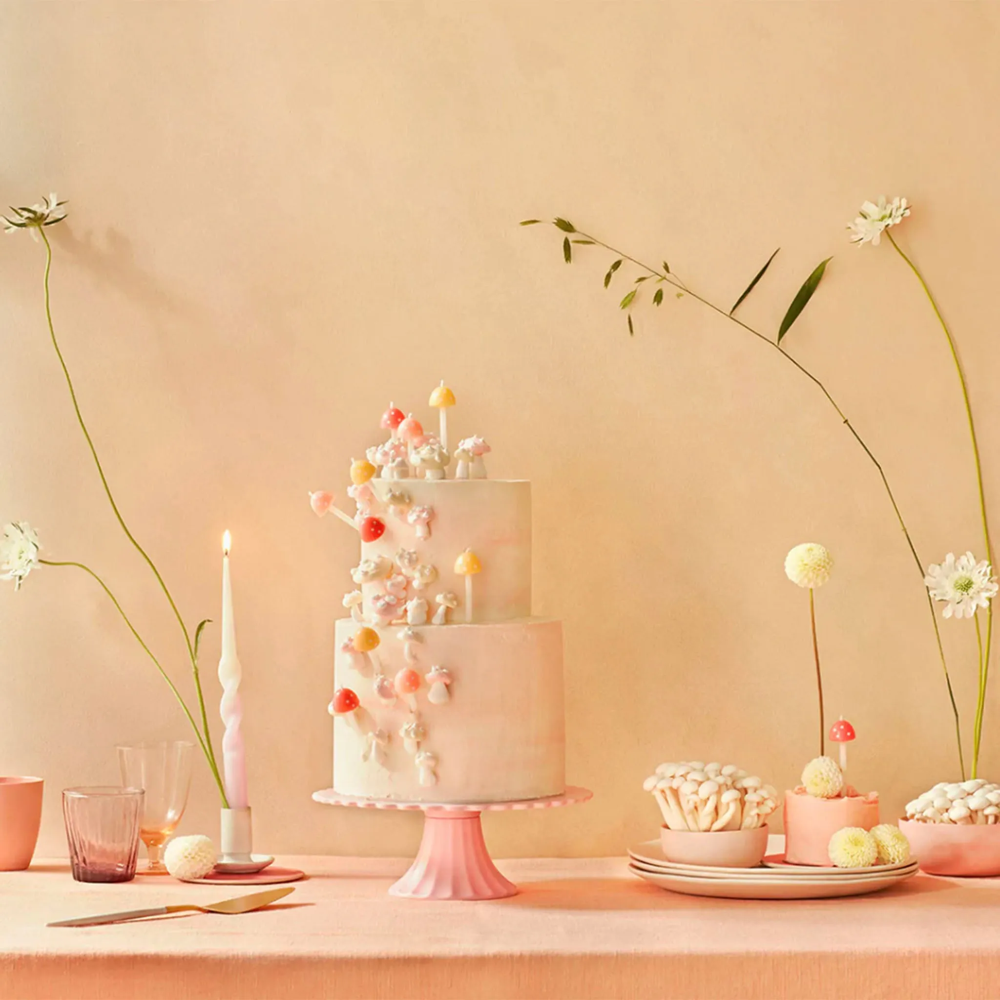 Meri Meri Mushroom Birthday Candles