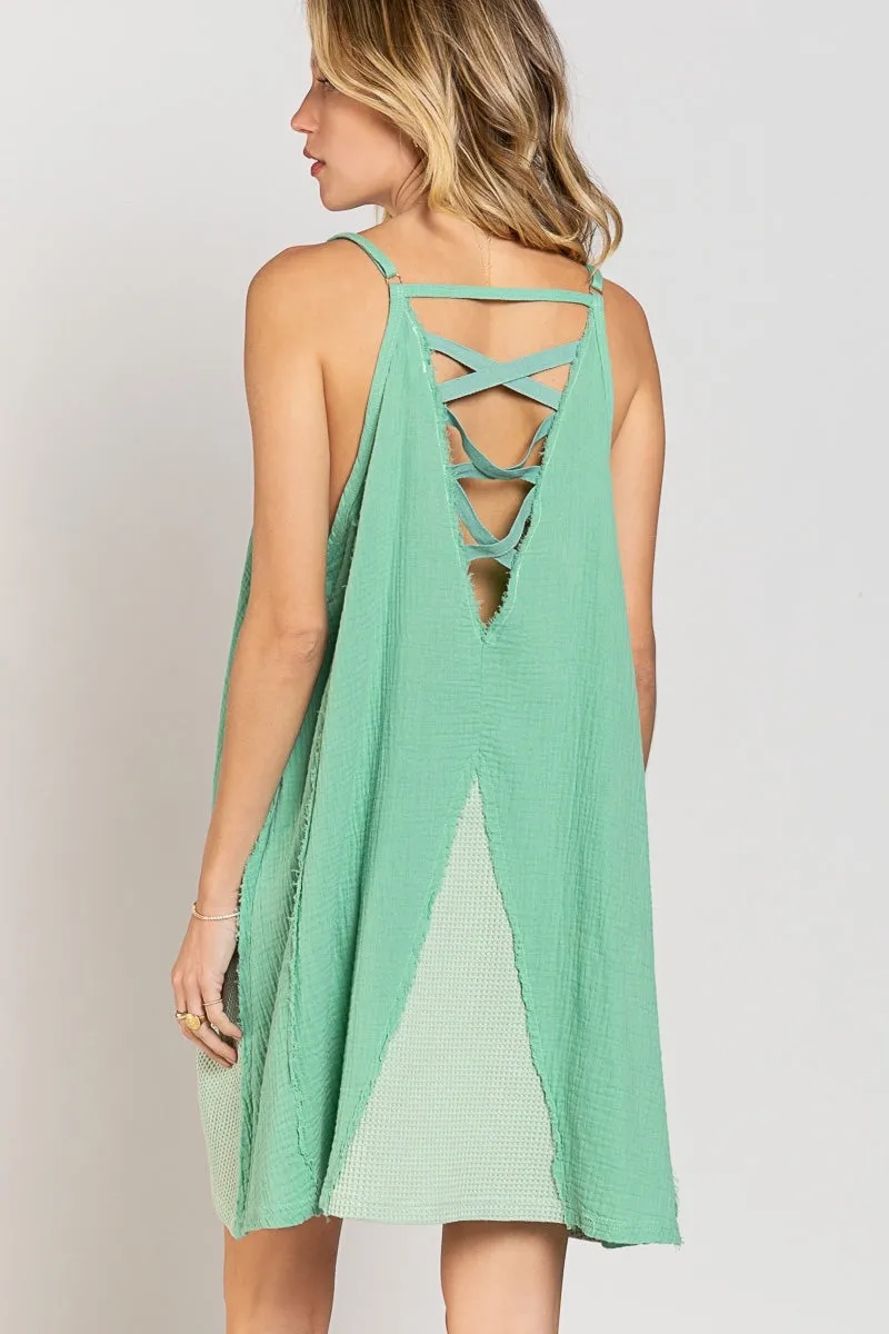 Mint green dress/tank