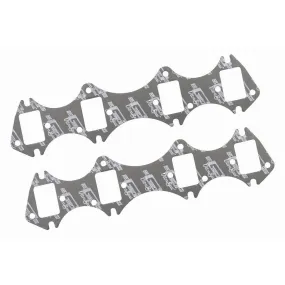 Mr. Gasket Ultra Seal Exhaust Gasket Set - Port Dimensions: Width: 1.56 in. x Height: 2.32 in.