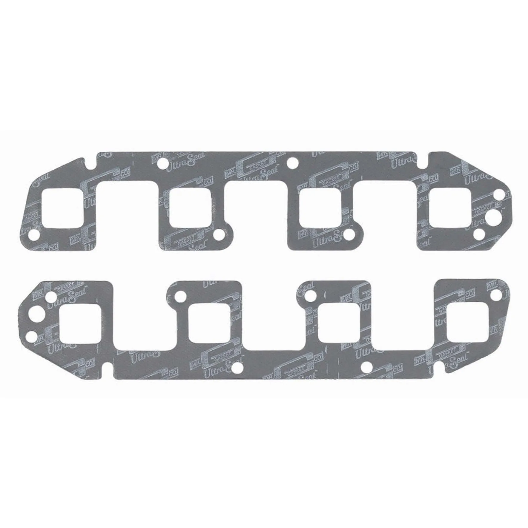 Mr. Gasket Ultra-Seal Exhaust Header / Manifold Gasket - 1.450 x 1.470 in Rectangle Port - Steel Core Laminate - Mopar Gen III Hemi - Pair