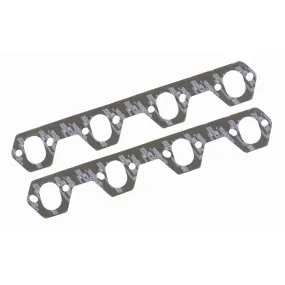 Mr. Gasket Ultra-Seal Header Gaskets - Steel Core Laminate - Oval Port - Ford - 221-302, 351W
