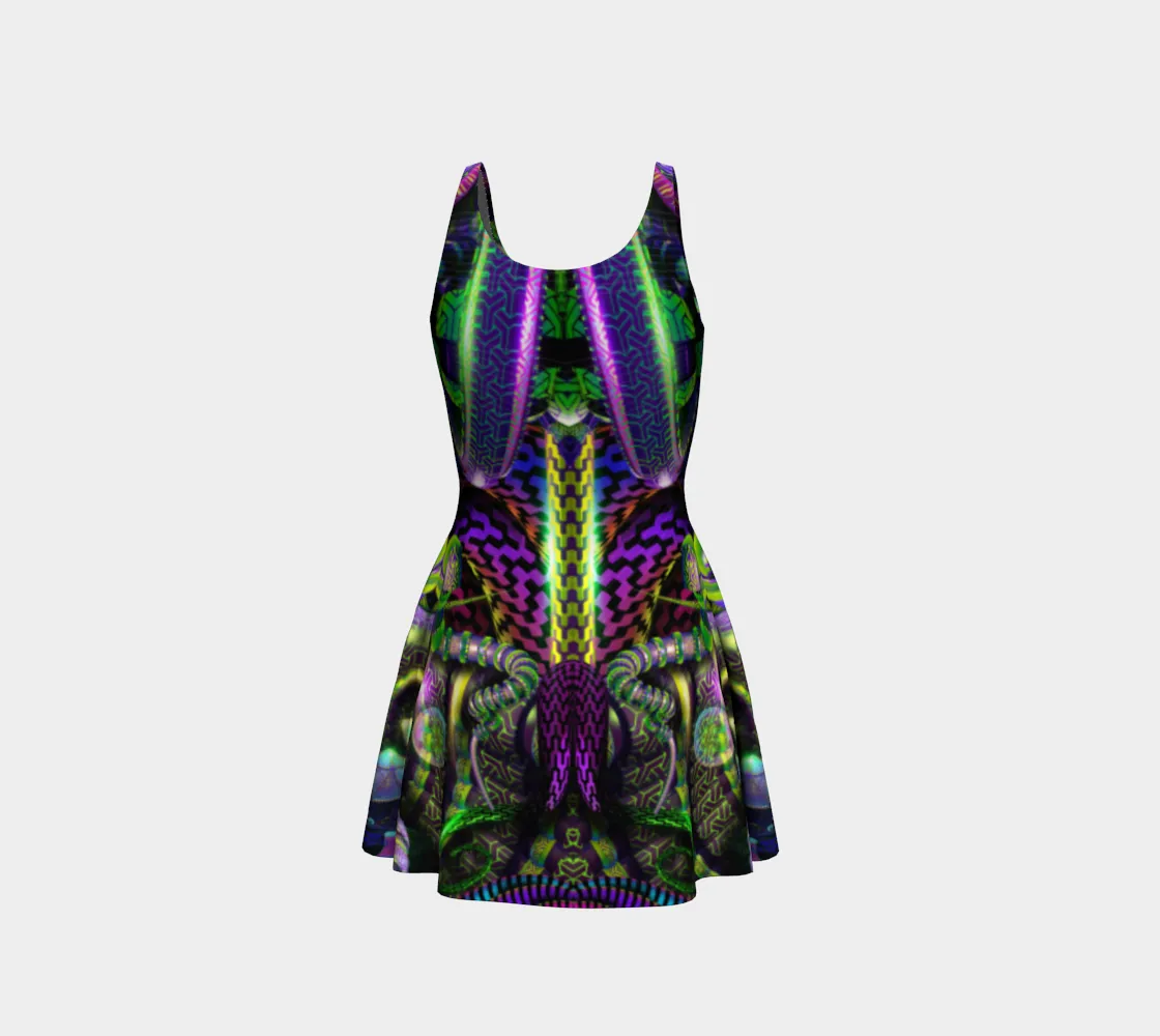 Mystic Temptation Flare Dress
