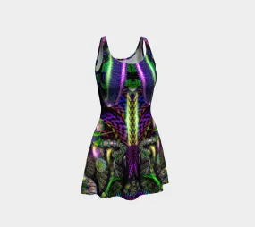 Mystic Temptation Flare Dress