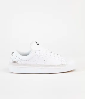Nike Blazer Low X Shoes - White / Black - Summit White - Gum Light Brown