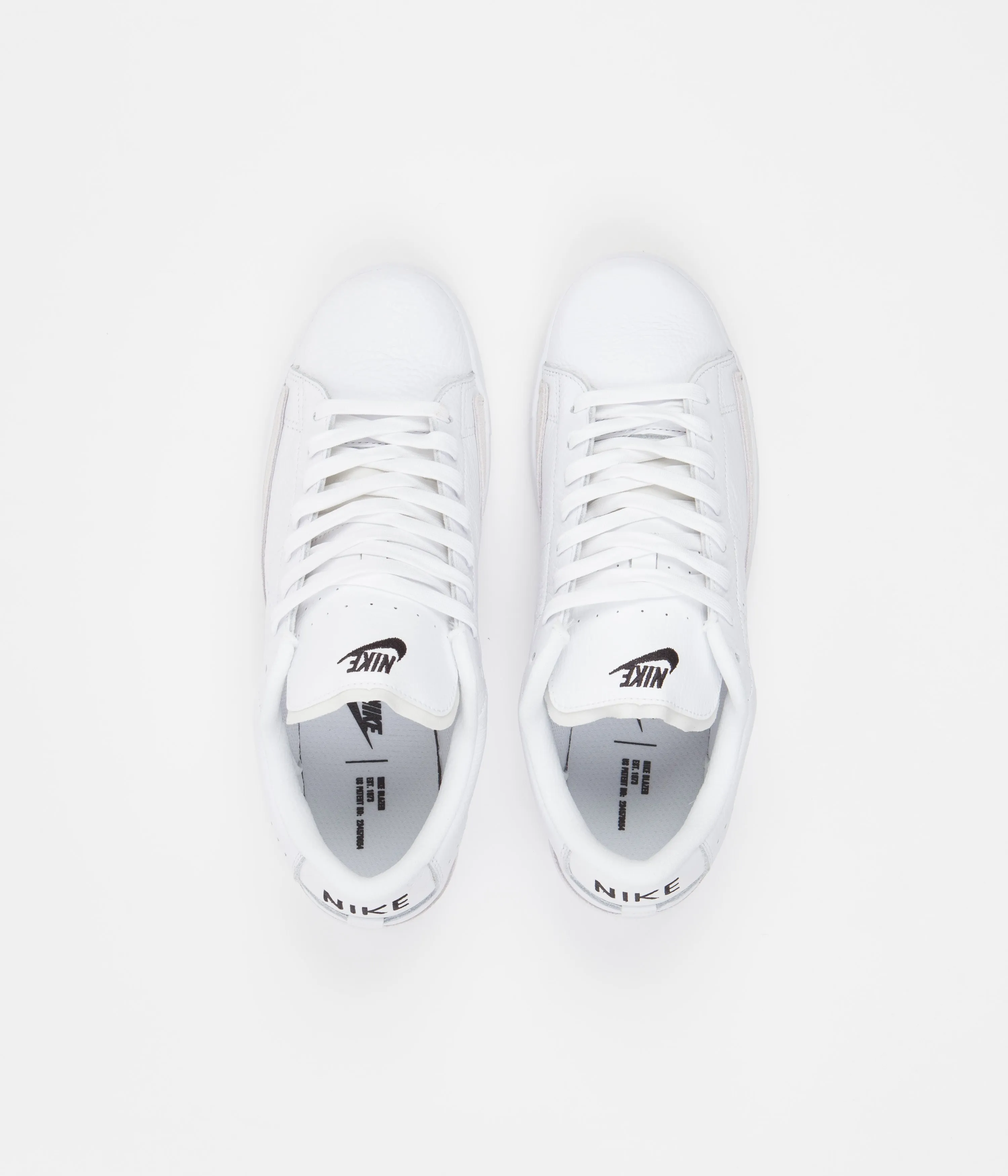 Nike Blazer Low X Shoes - White / Black - Summit White - Gum Light Brown