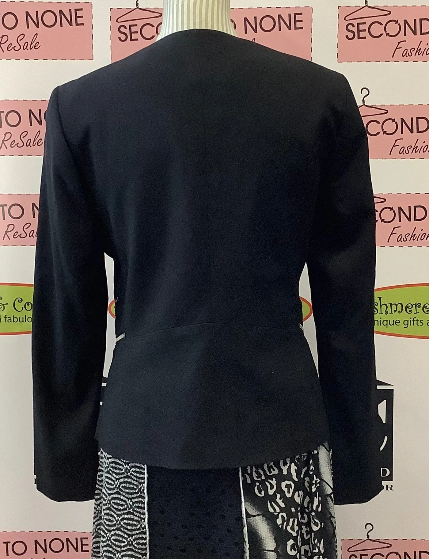 Nine West Open Zipper Blazer (8)