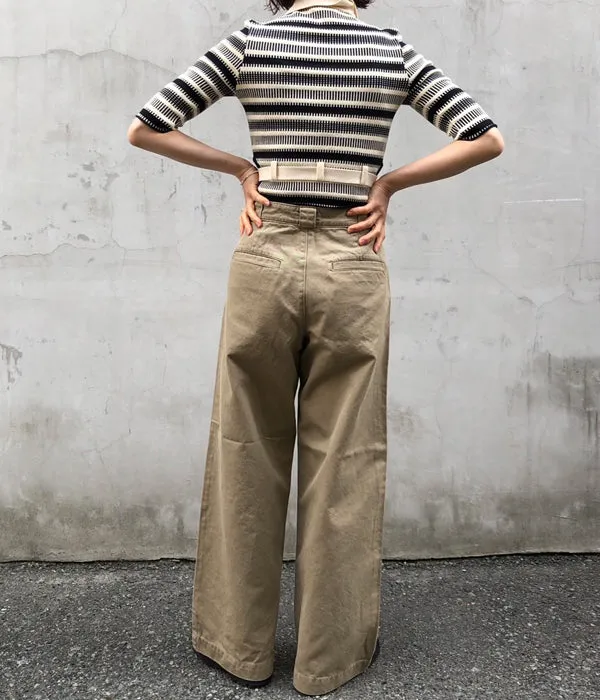 nowos/CHINO PANTS(BEIGE)