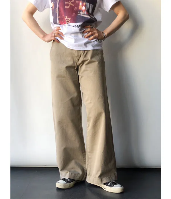 nowos/CHINO PANTS(BEIGE)