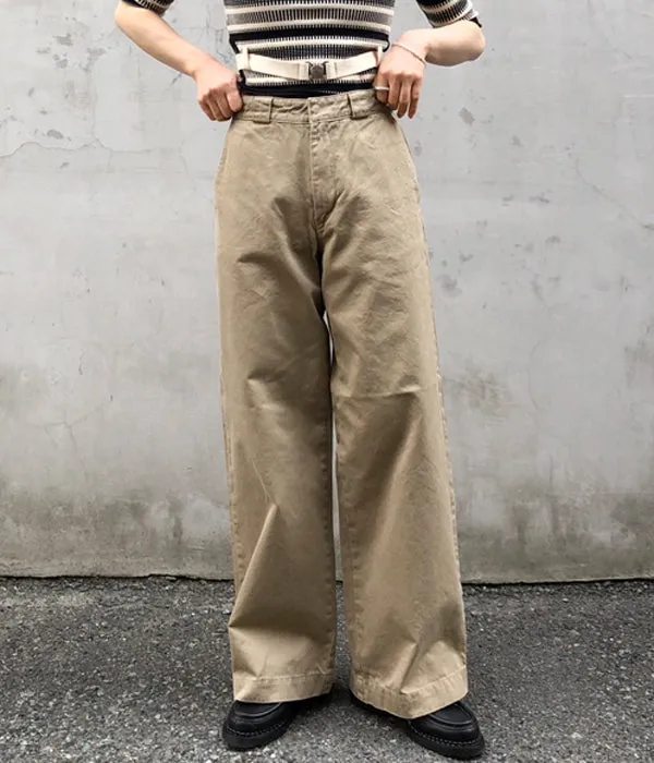nowos/CHINO PANTS(BEIGE)