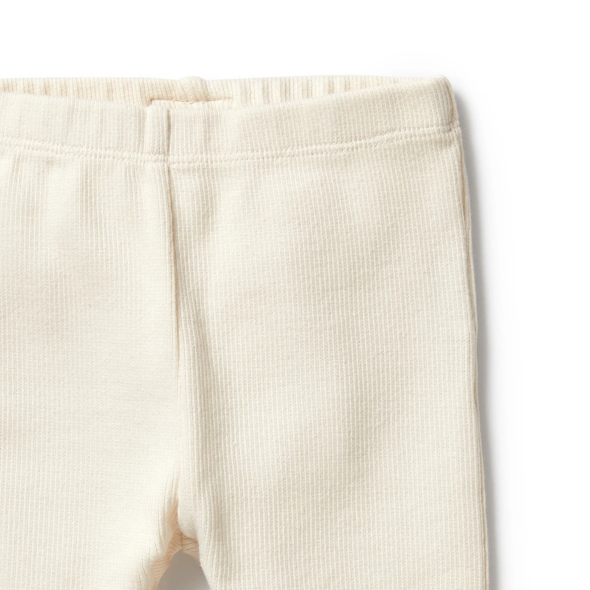 Organic Cotton Legging | Ecru