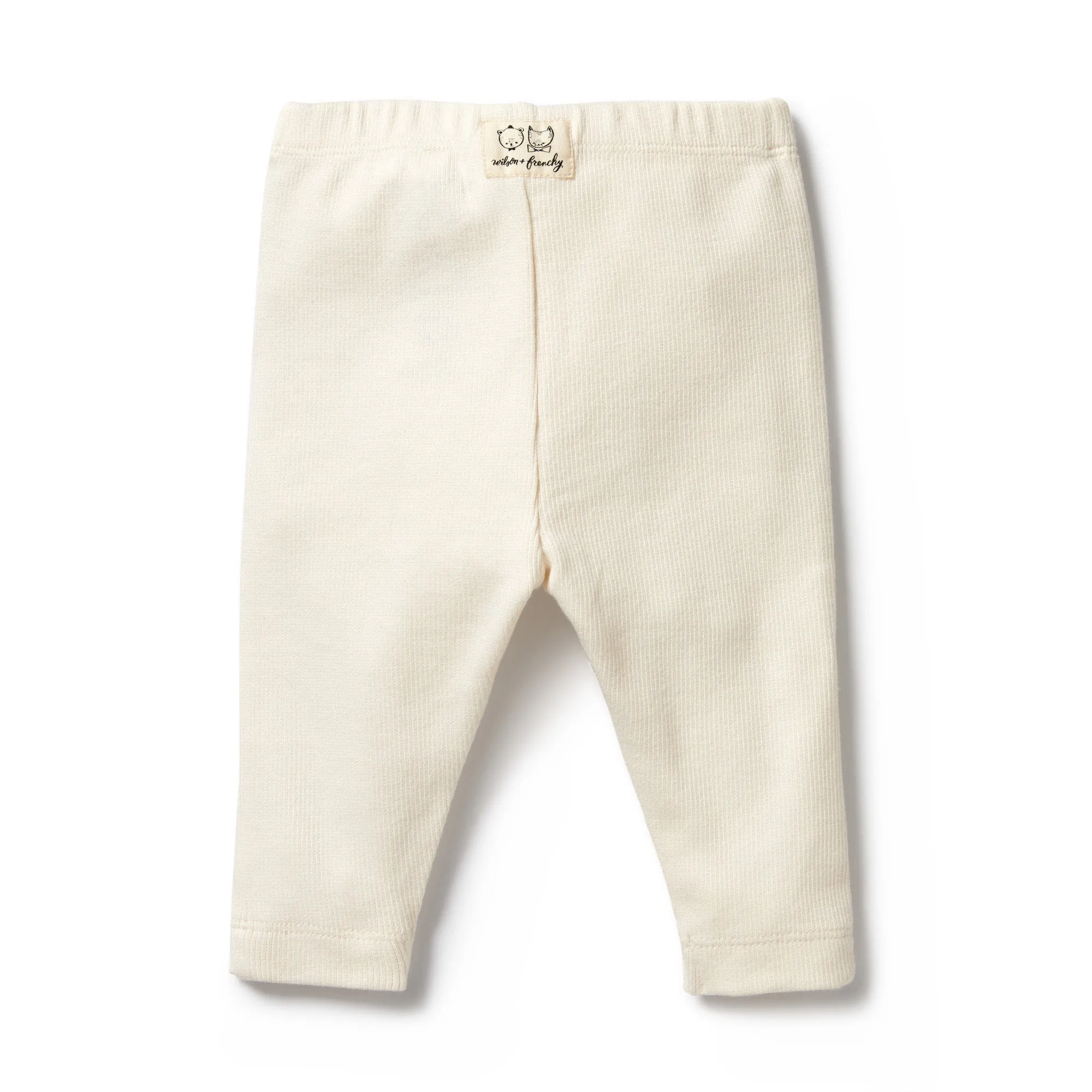 Organic Cotton Legging | Ecru