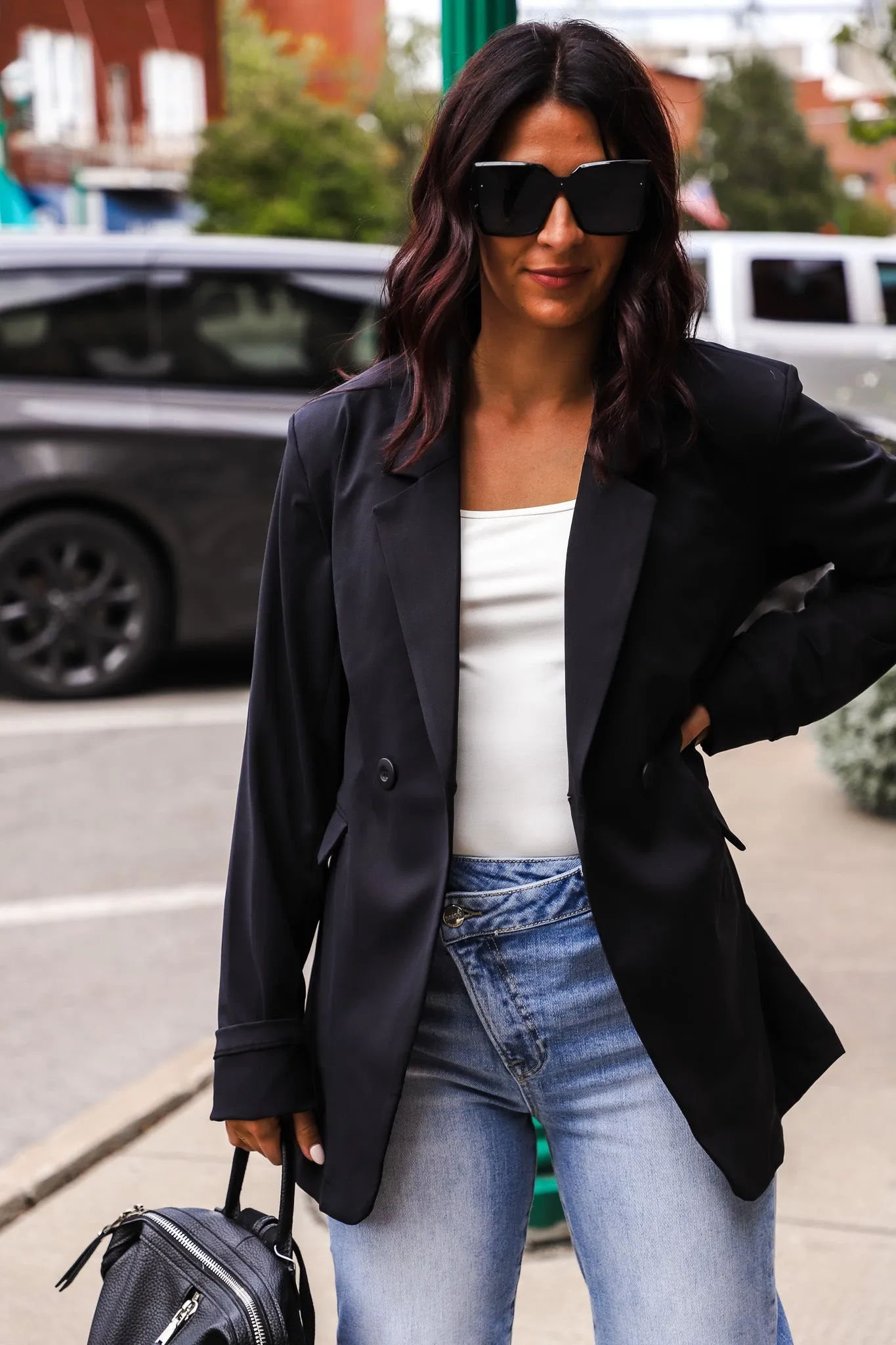 Oversized Blazer Jacket