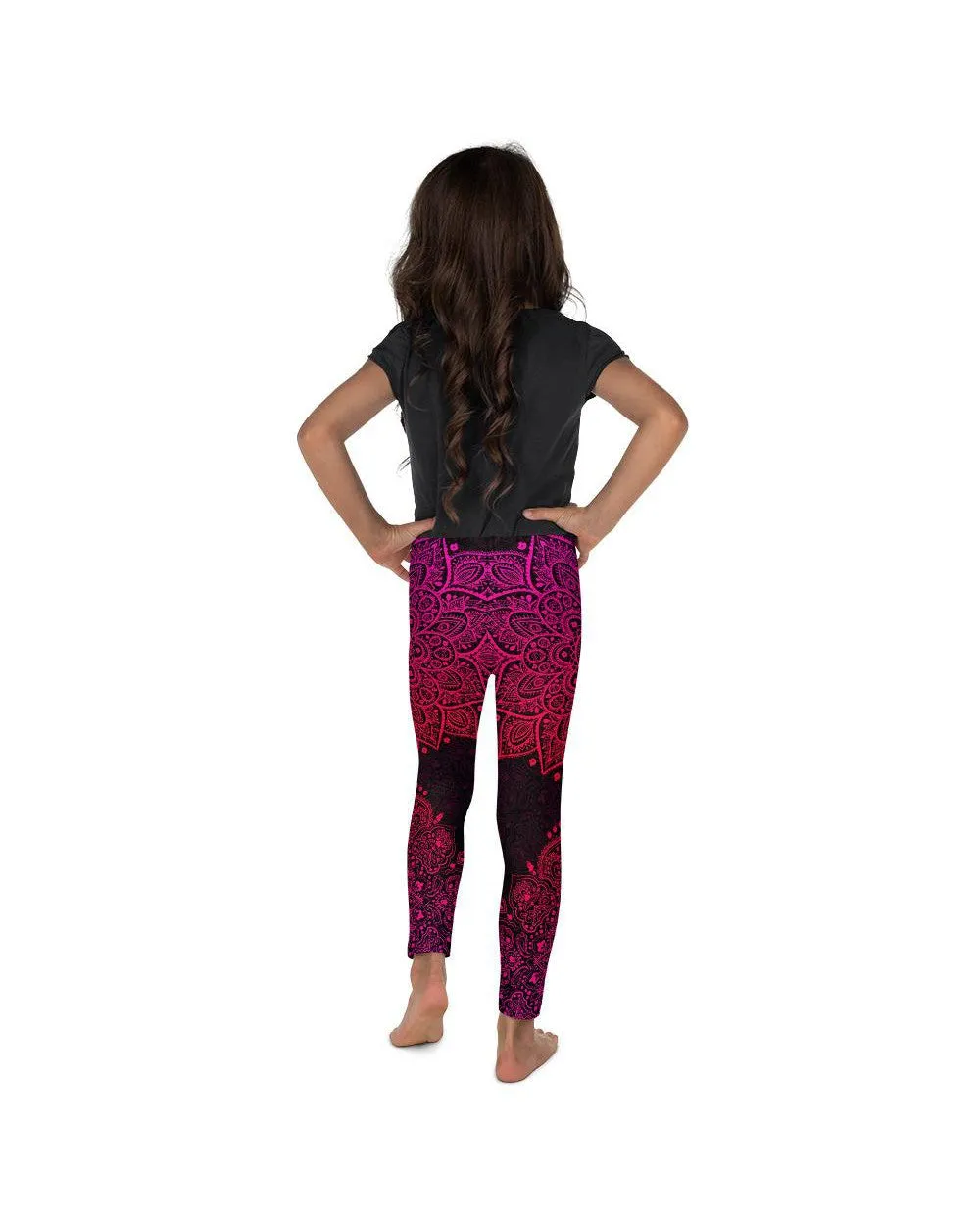 Pink Mandala Kid's Leggings