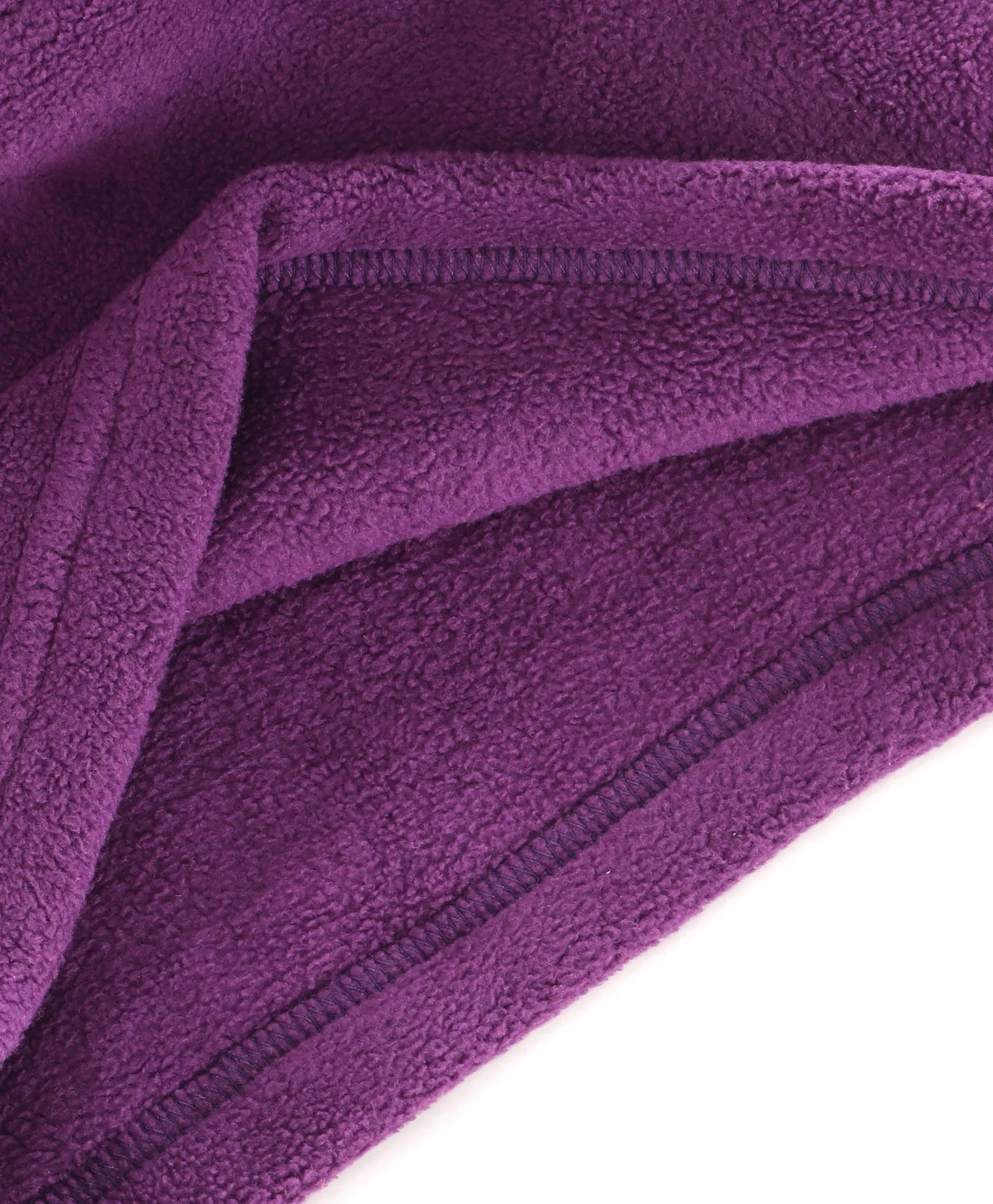 Polar-Fleece Purple  Hoodie Sweatshirt For Unisex Baby