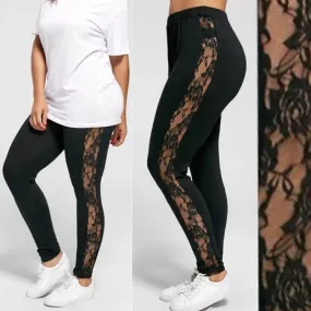 "Lina" Lace Leggings