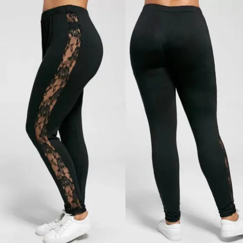 "Lina" Lace Leggings
