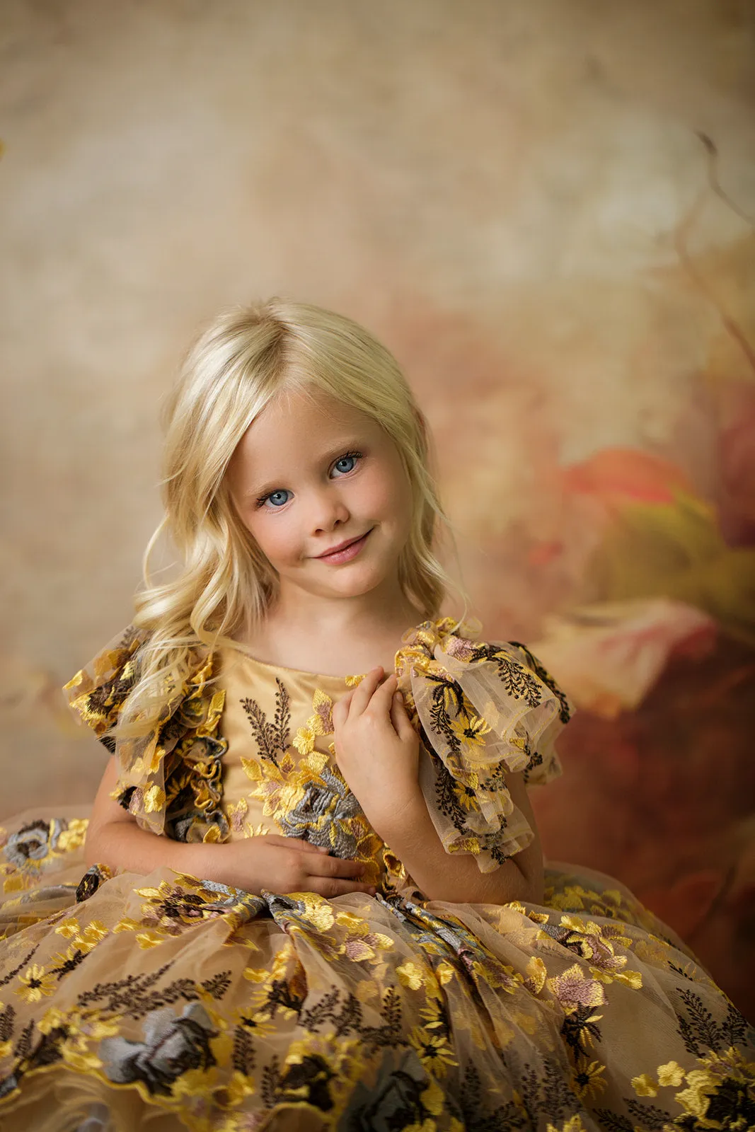 "Thistle"  Petal Length Dress ( 5 Year - Petite 6 Year)
