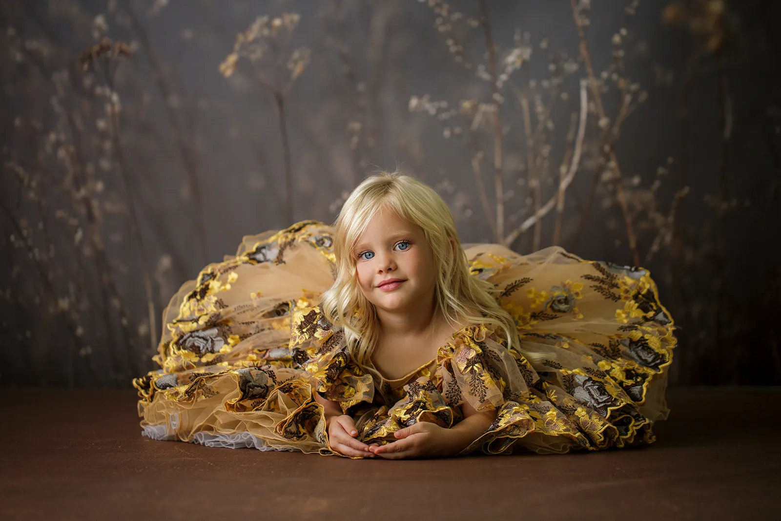 "Thistle"  Petal Length Dress ( 5 Year - Petite 6 Year)