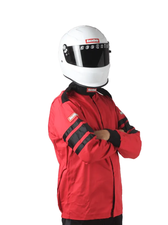 RaceQuip Single Layer Fire Suit Jacket - Red - Large - 111015