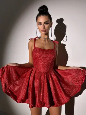 Red mini dress “Scarlette”