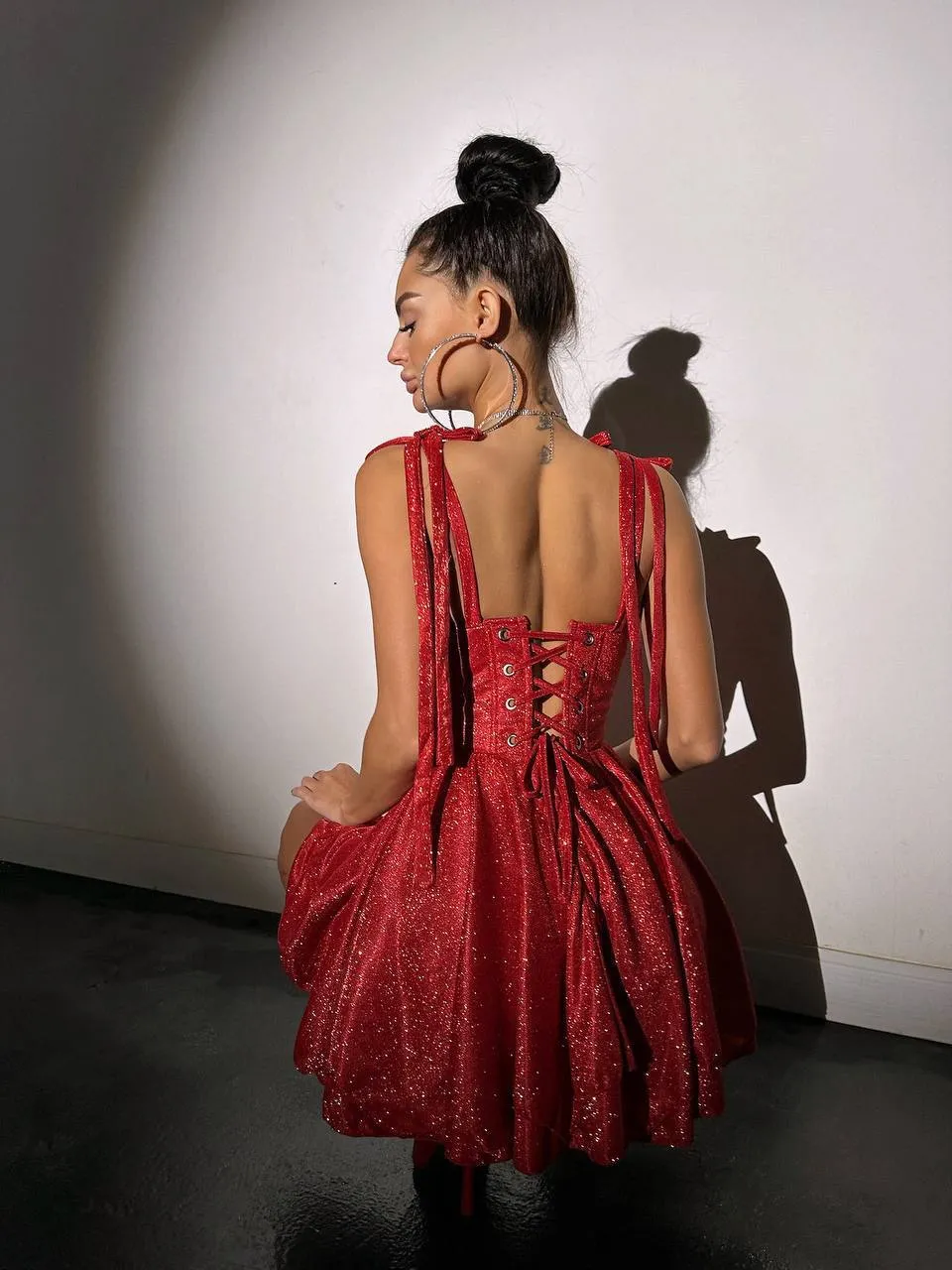 Red mini dress “Scarlette”