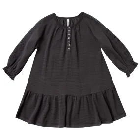 Rylee and Cru Black Thermal Girls Dress