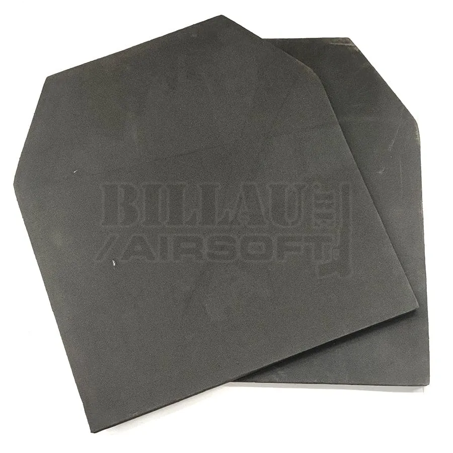 Set de 2 fausses plaques ballistiques SAPI Mousse