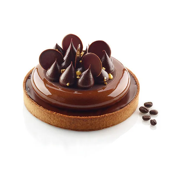 SILIKOMART Round Tart Ring Kit 150 (Silicone Moulds   Rings)