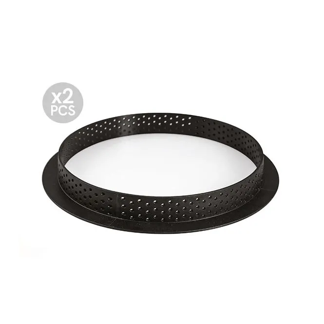 SILIKOMART Round Tart Ring Kit 150 (Silicone Moulds   Rings)