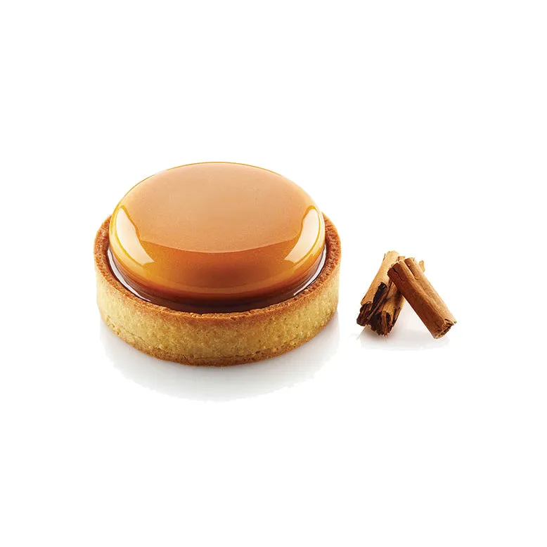 SILIKOMART Round Tart Ring Kit 80 (Silicone Moulds   Rings)