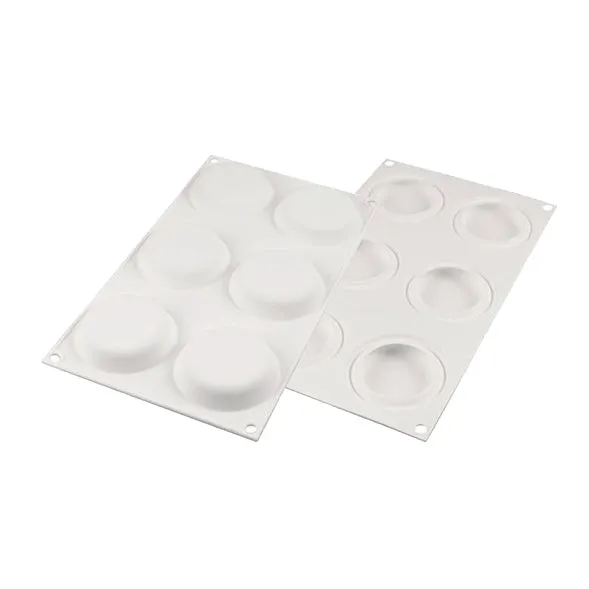 SILIKOMART Round Tart Ring Kit 80 (Silicone Moulds   Rings)