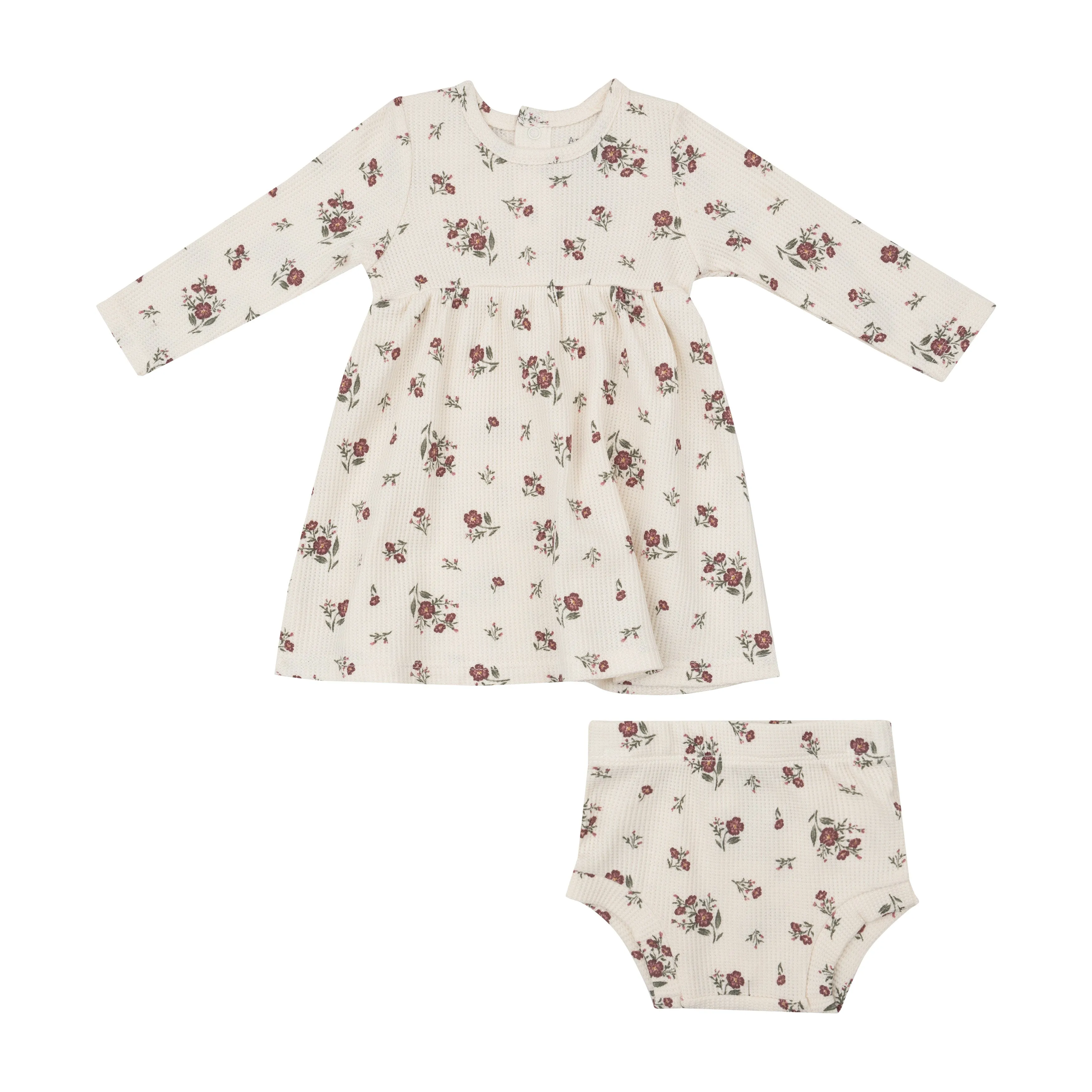 Simple Dress And Bloomer - Misty Rose Floral