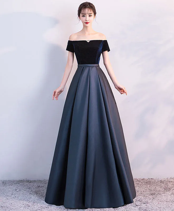 Simple Satin Long Prom Dress, Long Formal Dress