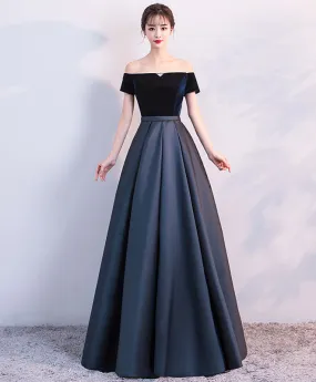 Simple Satin Long Prom Dress, Long Formal Dress