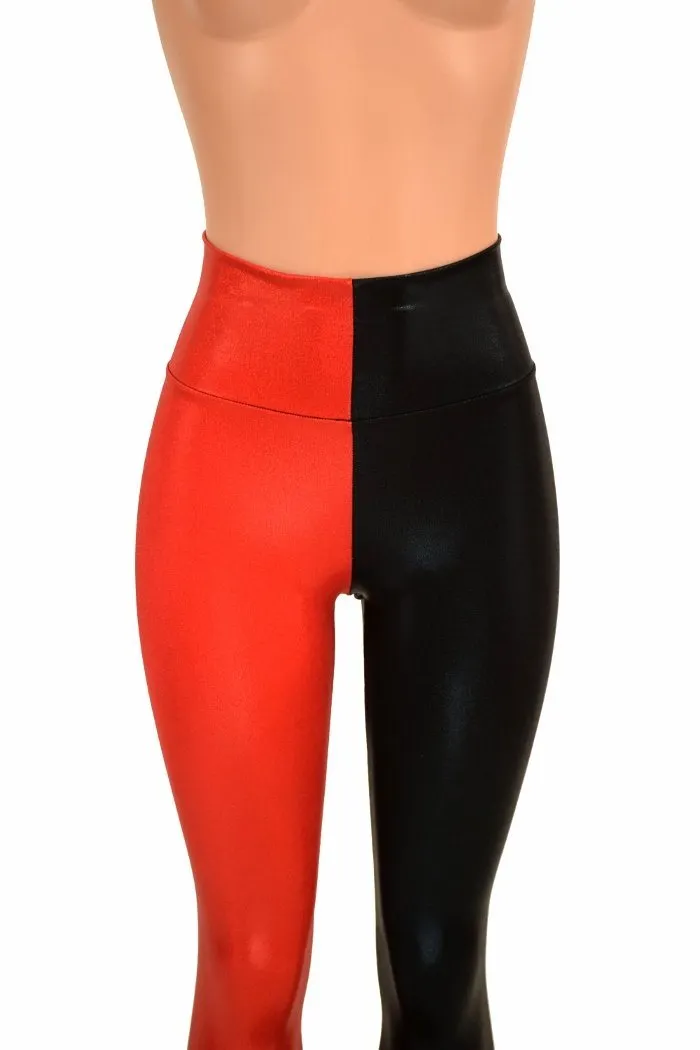 Split Harlequin Leggings
