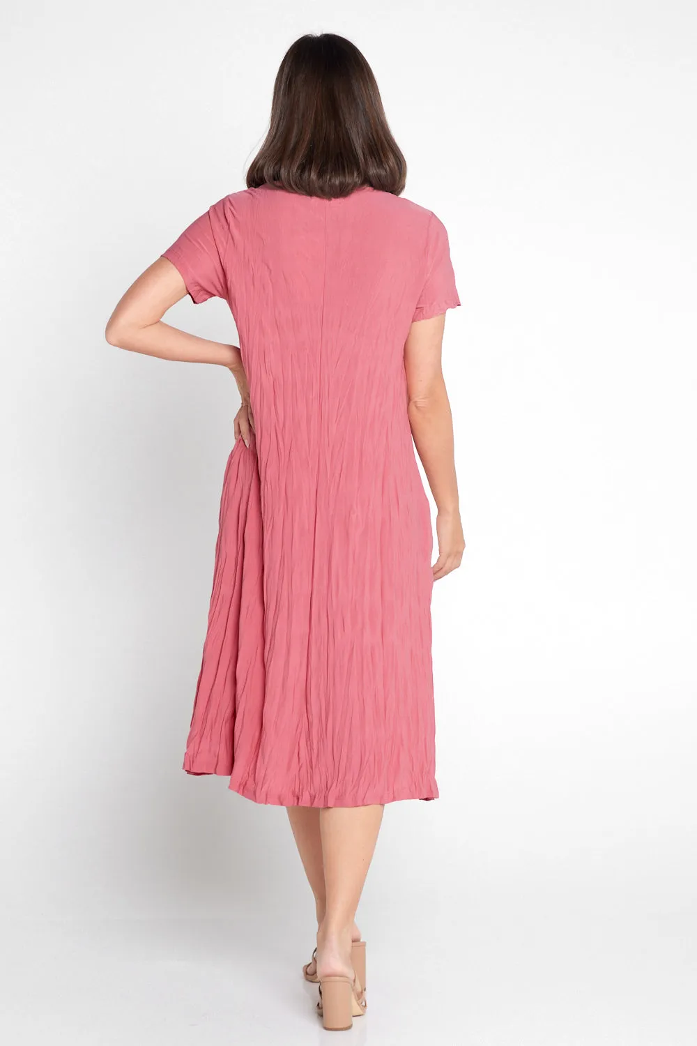 Stella Dress - Mushroom Pink