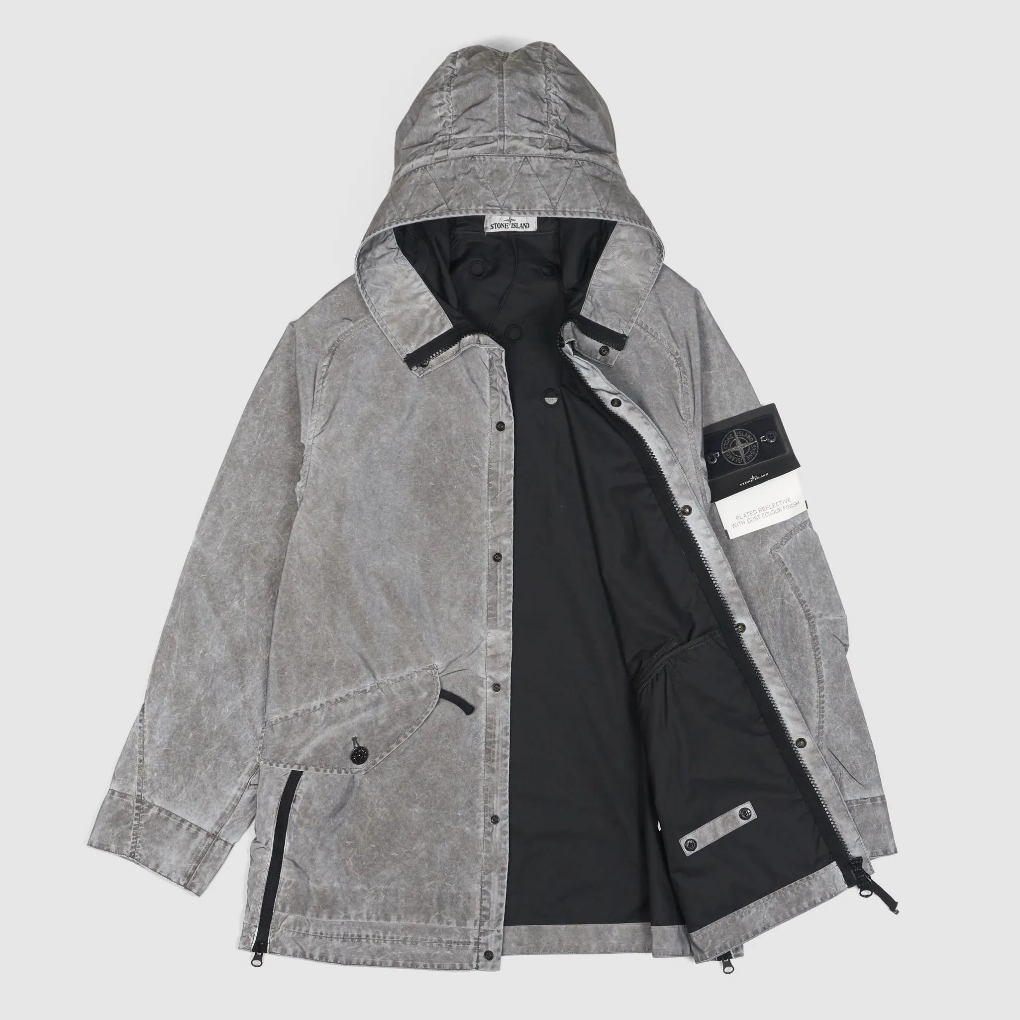 Stone Island Plated Highly Reflective Coat