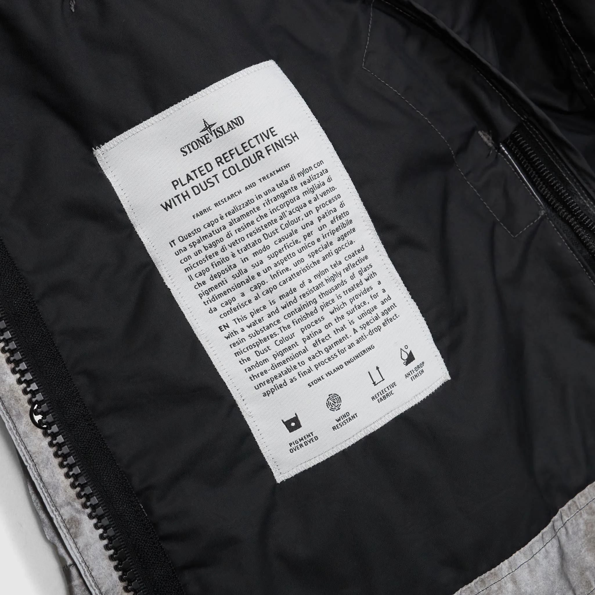 Stone Island Plated Highly Reflective Coat