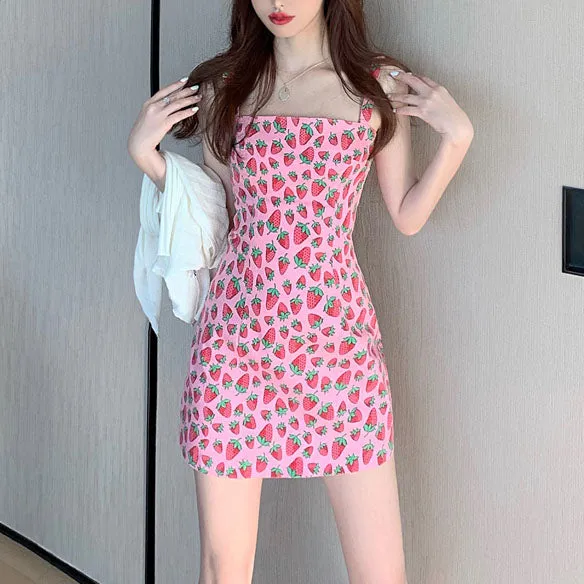 Strawberry Summer Dress SD00440