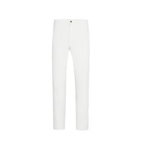 SVG Golf Men's Classic Straight-Fit White Pants